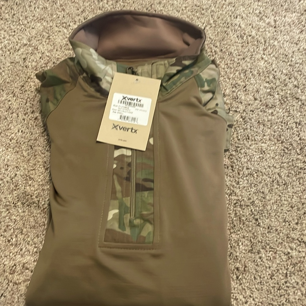 1- last set Vertx Recon Combat Long sleeve Shirt/ Camo